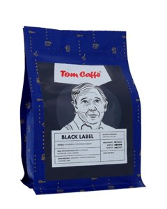 Kawa ziarnista Tom Caffe Black Label 250g - opinie w konesso.pl