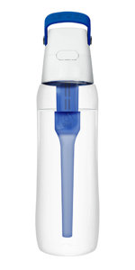 Butelka filtrująca wodę Dafi SOLID 0,7 l + filtr węglowy - Niebieska - opinie w konesso.pl