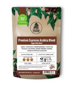 Kawa ziarnista Ingagi Coffee Premium Espresso Arabica Blend 250g - opinie w konesso.pl