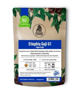 Kawa ziarnista Ingagi Coffee Ethiopia Guji G1 250g - opinie w konesso.pl