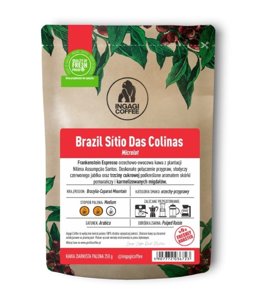 Kawa ziarnista Ingagi Coffee Brazil Sítio Das Colinas 250g - opinie w konesso.pl