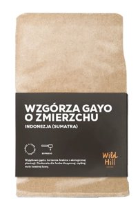 Kawa ziarnista Wild Hill Coffee Wzgórza Gayo o zmierzchu ESPRESSO 250g - opinie w konesso.pl