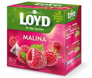 Herbata owocowa Loyd Malina 20x2g - opinie w konesso.pl